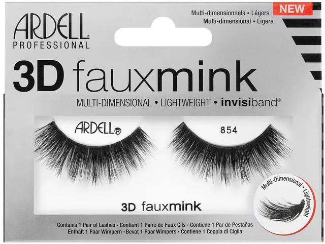 ardell-lashes-3d-faux-mink-854-falsche-wimpern-4-paar image 1