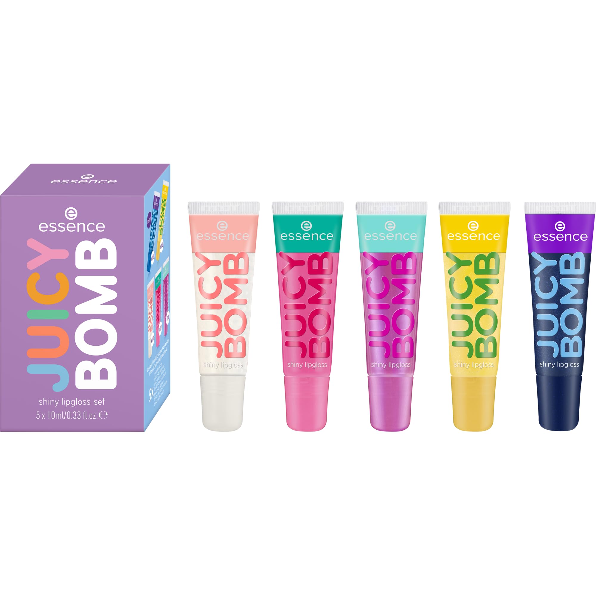 essence-juicy-bomb-shiny-lipgloss-set-02-5-teilig-fruchtig-gl-nzend image 1