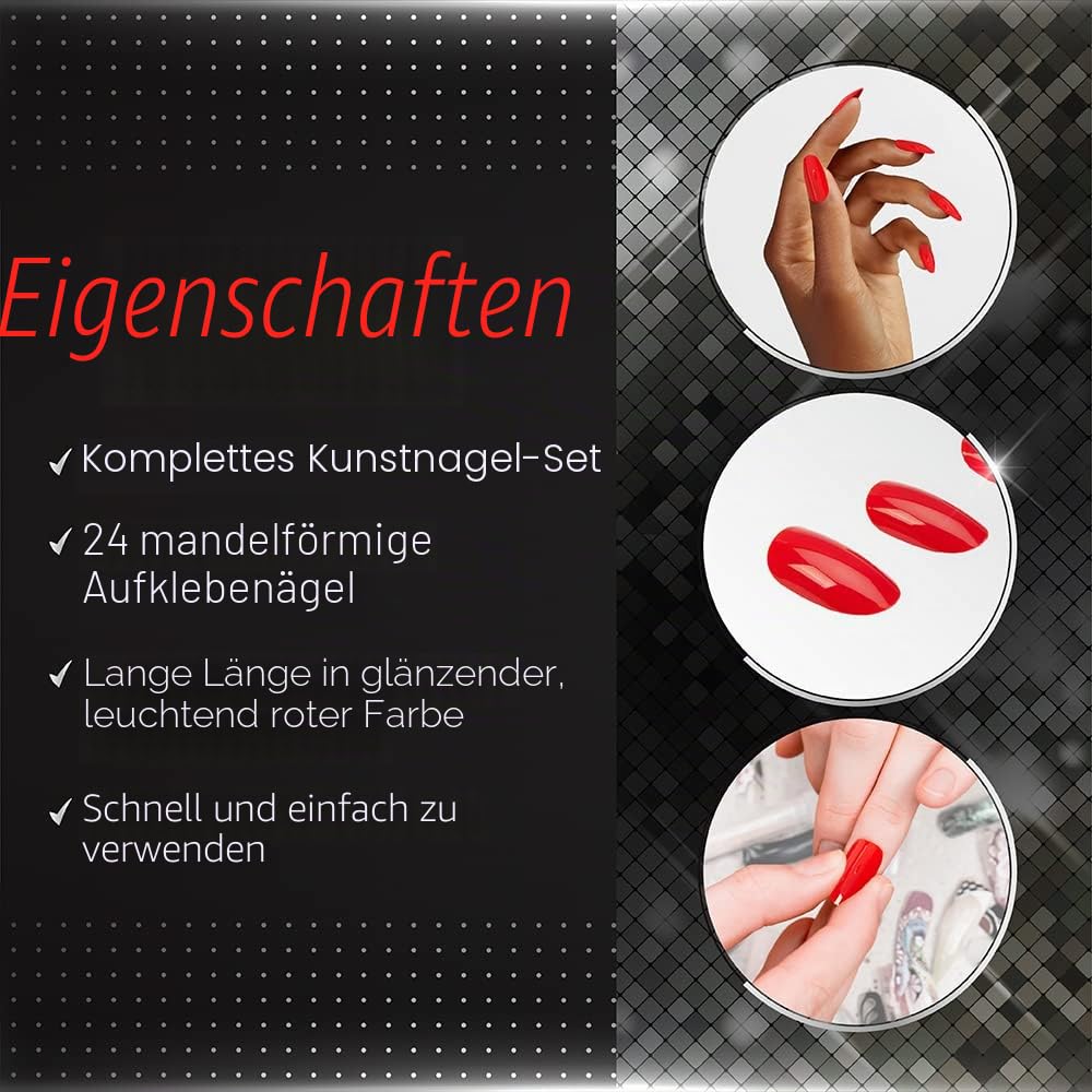 ardell-nail-addict-kunstn-gel-cherry-red-rot-24-st-ck-mit-kleber image 4