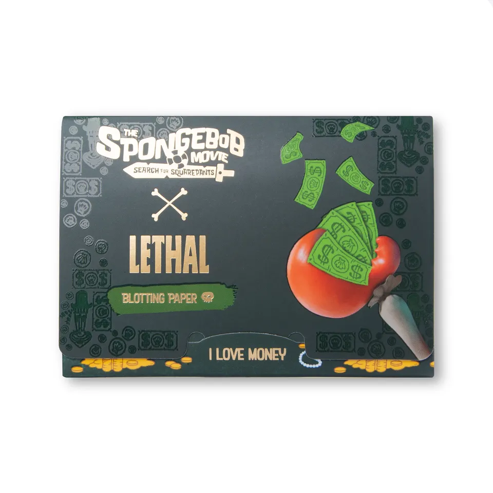 lethal-spongebob-blotting-paper-mr-krabs-wallet-100-blatt image 1