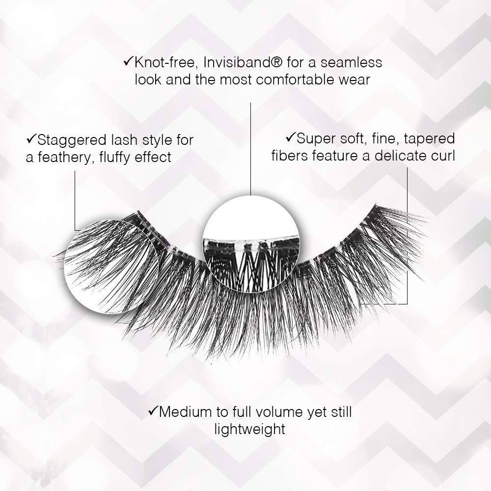 ardell-lashes-3d-faux-mink-861-falsche-wimpern-schwarz image 4