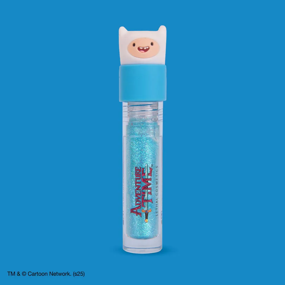 lethal-adventure-time-finn-lip-gloss-glitzer-limited-edition image 1