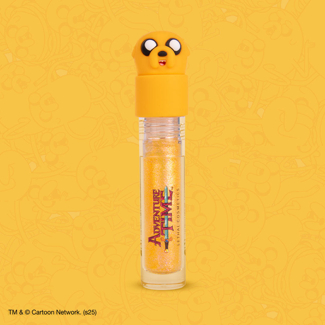 lethal-cosmetics-adventure-time-jake-lip-gloss-glitzer image 1