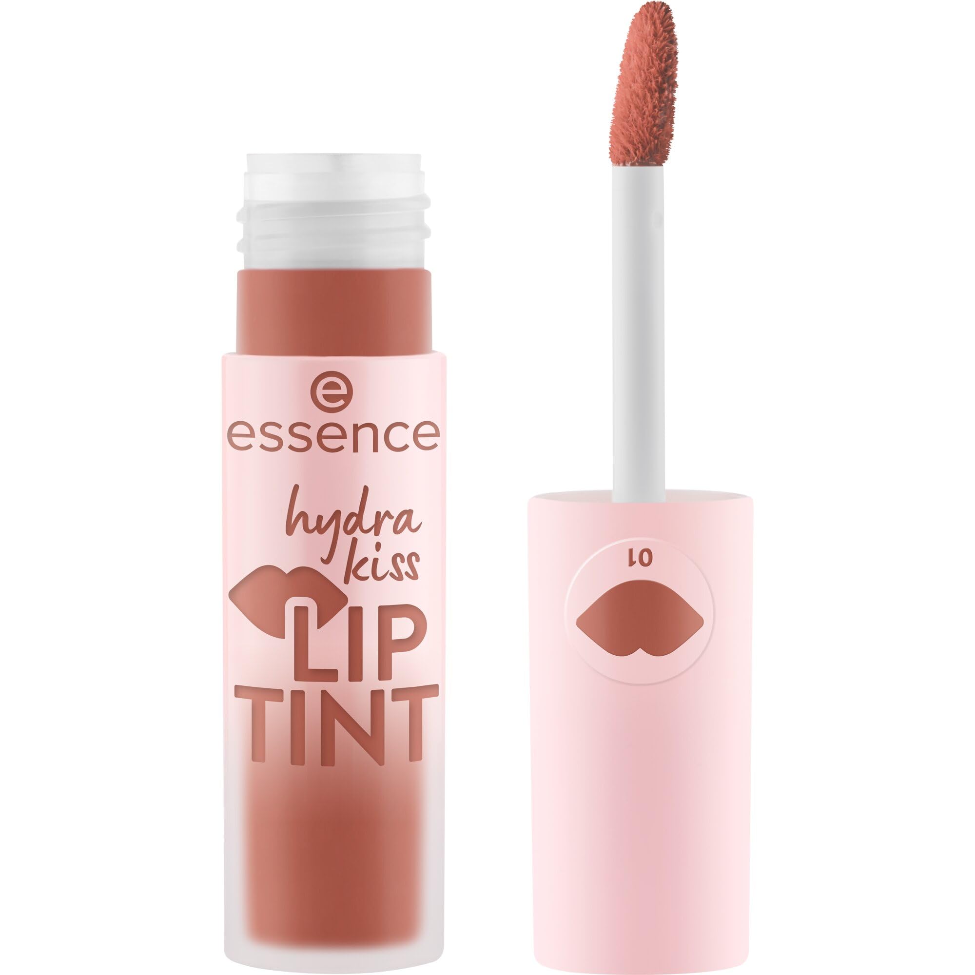 essence-makeup-hydra-kiss-lip-tint-lippenstift-07-hazelnut-haze-4ml-glanz image 8