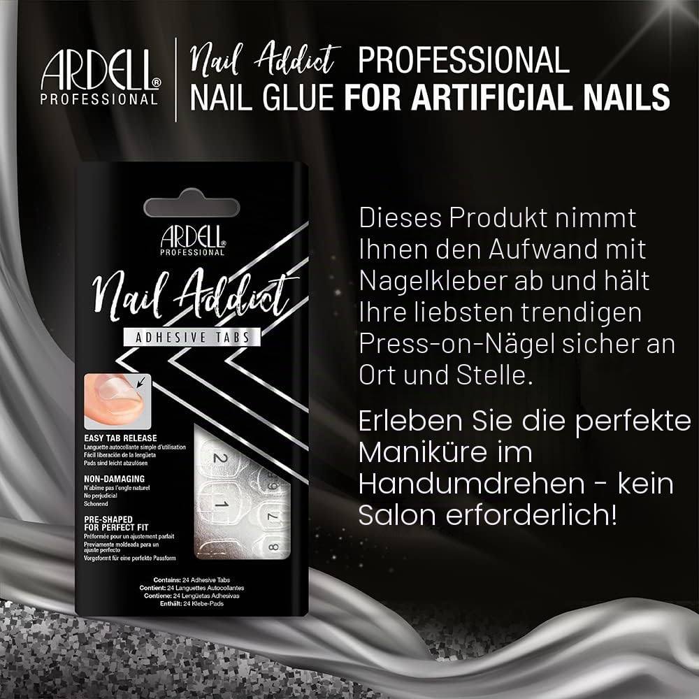 ardell-nail-addict-adhesive-tabs-nagelklebe-pads-vor-geformt image 2
