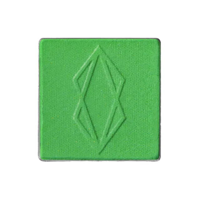 lethal-cosmetics-herbivore-pressed-lidschatten-neongruen-matt image 1