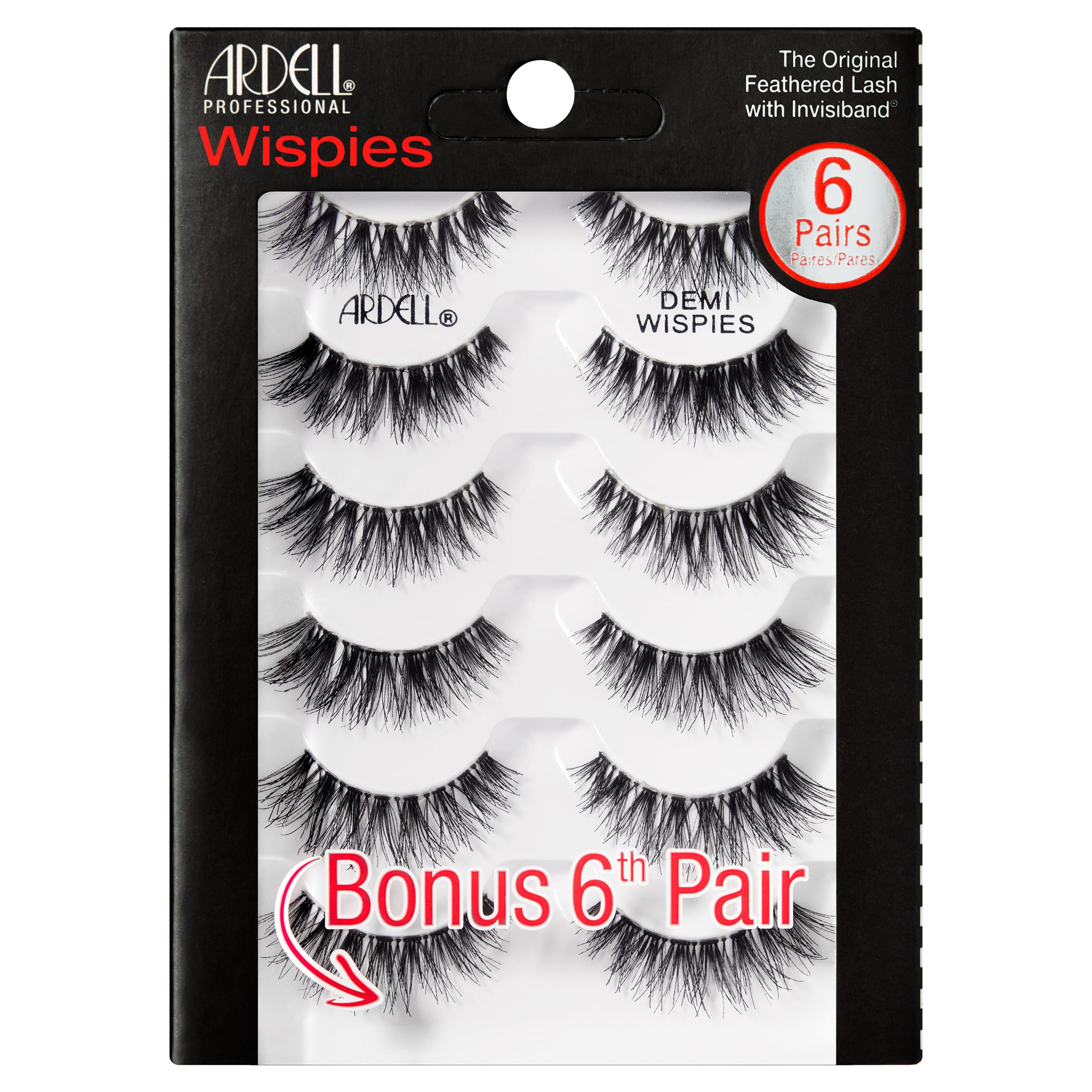 ardell-lashes-demi-wispies-falsche-wimpern-6er-set-cat-eye image 1
