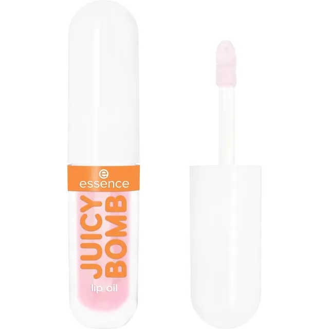 essence-juicy-bomb-party-lip-oil-01-lipgloss-2-4-ml-pfirsich image 1