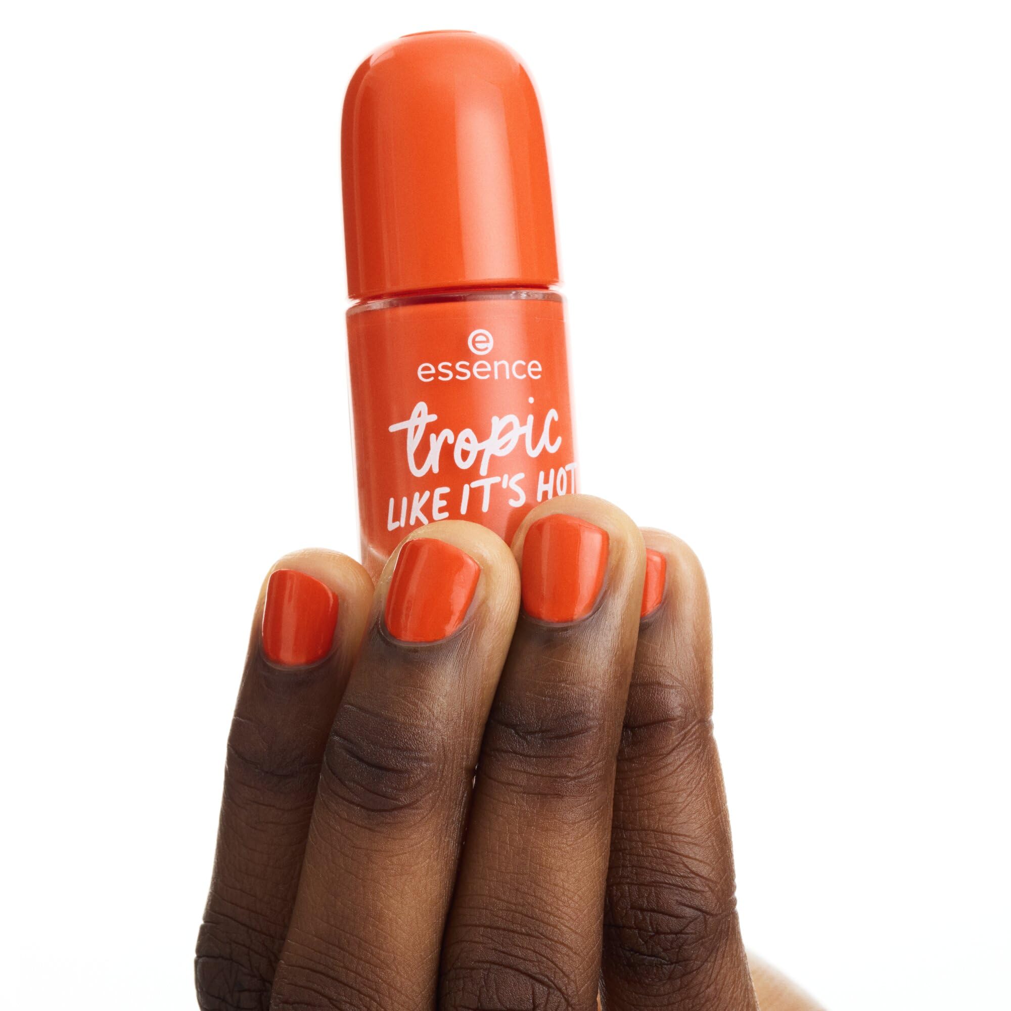 essence-gel-nail-colour-81-tropic-like-it-s-hot-nagellack-orange-8-ml image 5