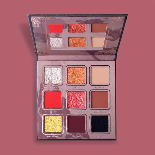 lethal-avatar-the-last-airbender-fire-lidschattenpalette-9-farben image 1
