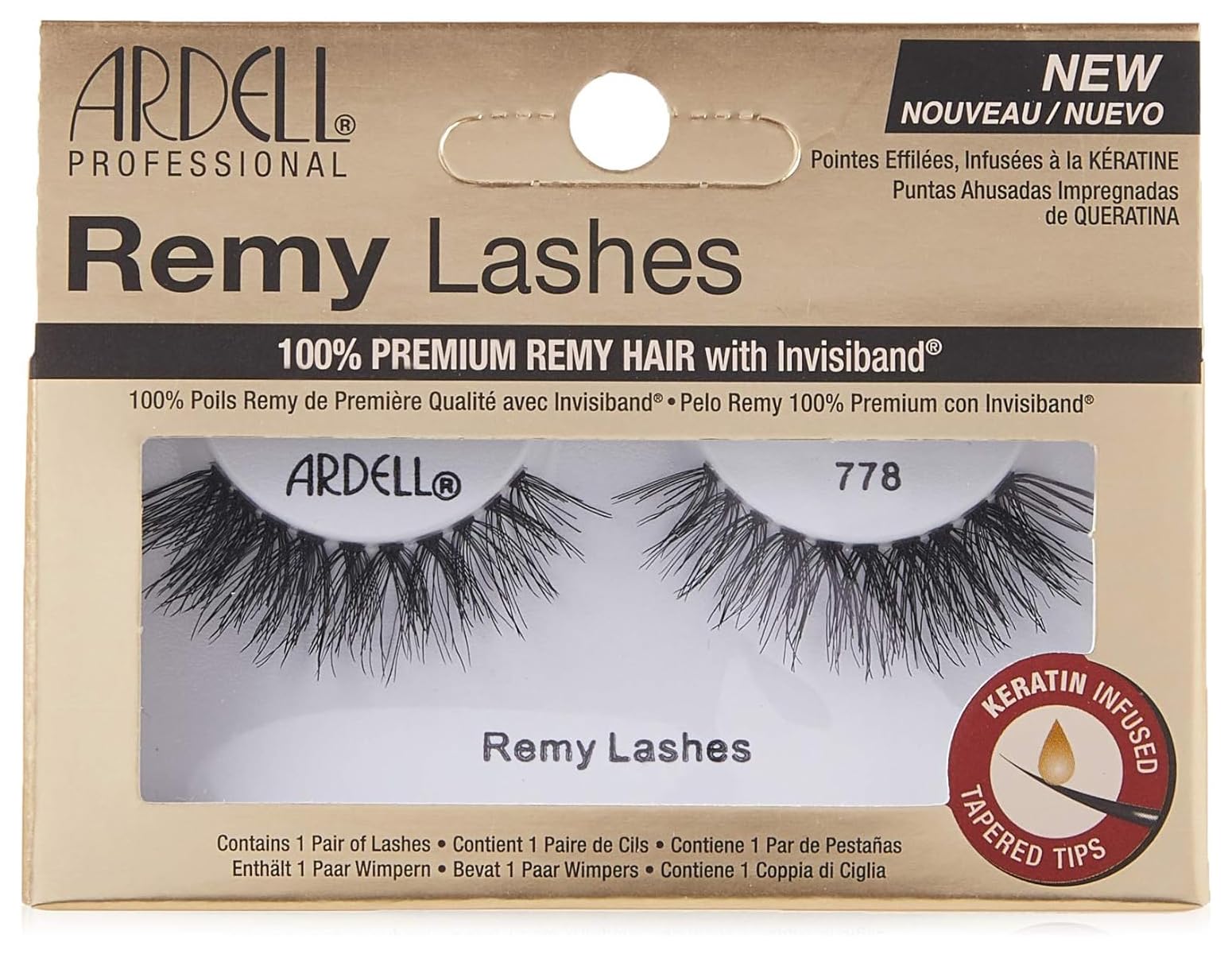 ardell-remy-lashes-778-bandwimpern-echthaar-schwarz image 1