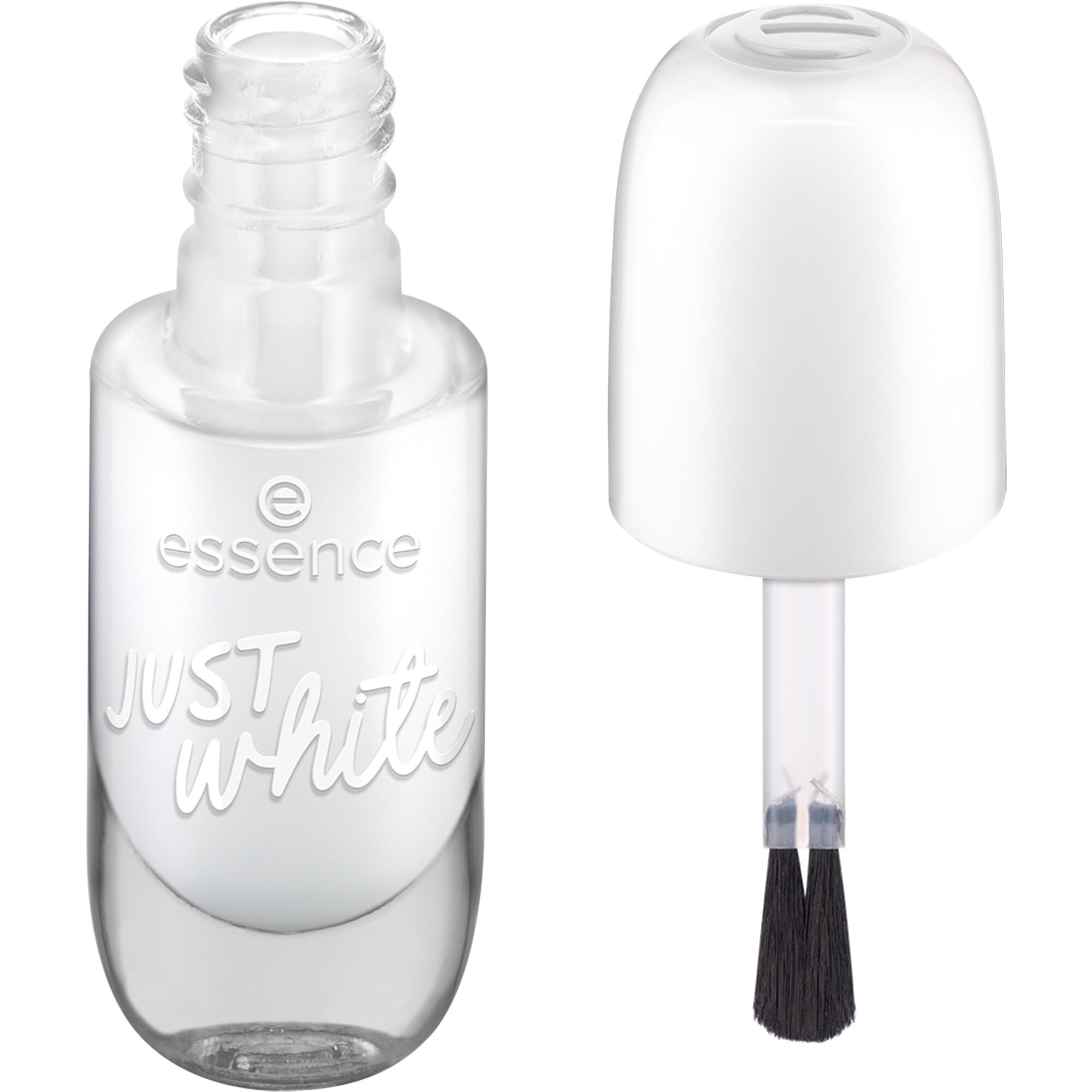 essence-gel-nail-colour-33-just-white-nagellack-8-ml-wei image 2