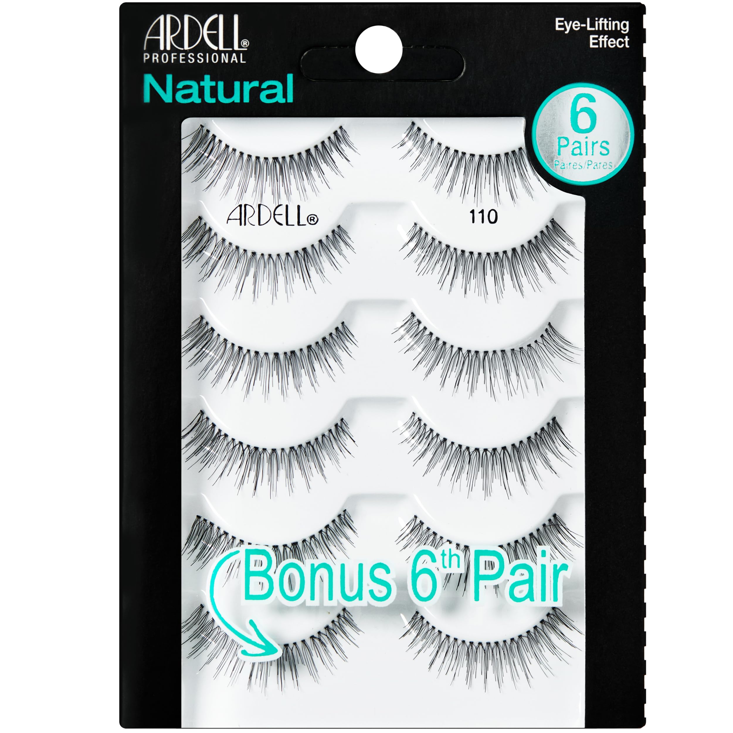 ardell-lashes-natural-110-wimpern-schwarz-5er-pack image 1