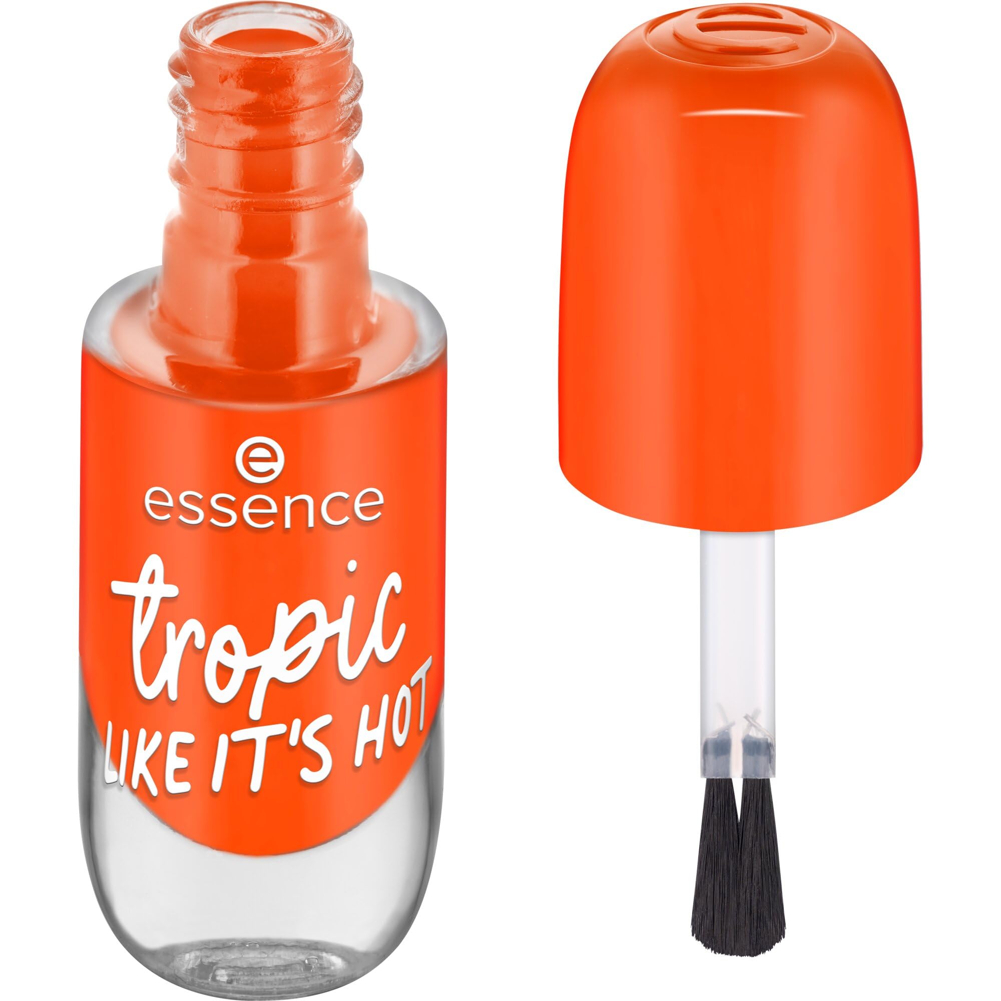 essence-gel-nail-colour-81-tropic-like-it-s-hot-nagellack-orange-8-ml image 1