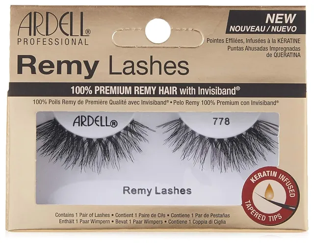 ardell-remy-lashes-778-bandwimpern-echthaar-schwarz image 1