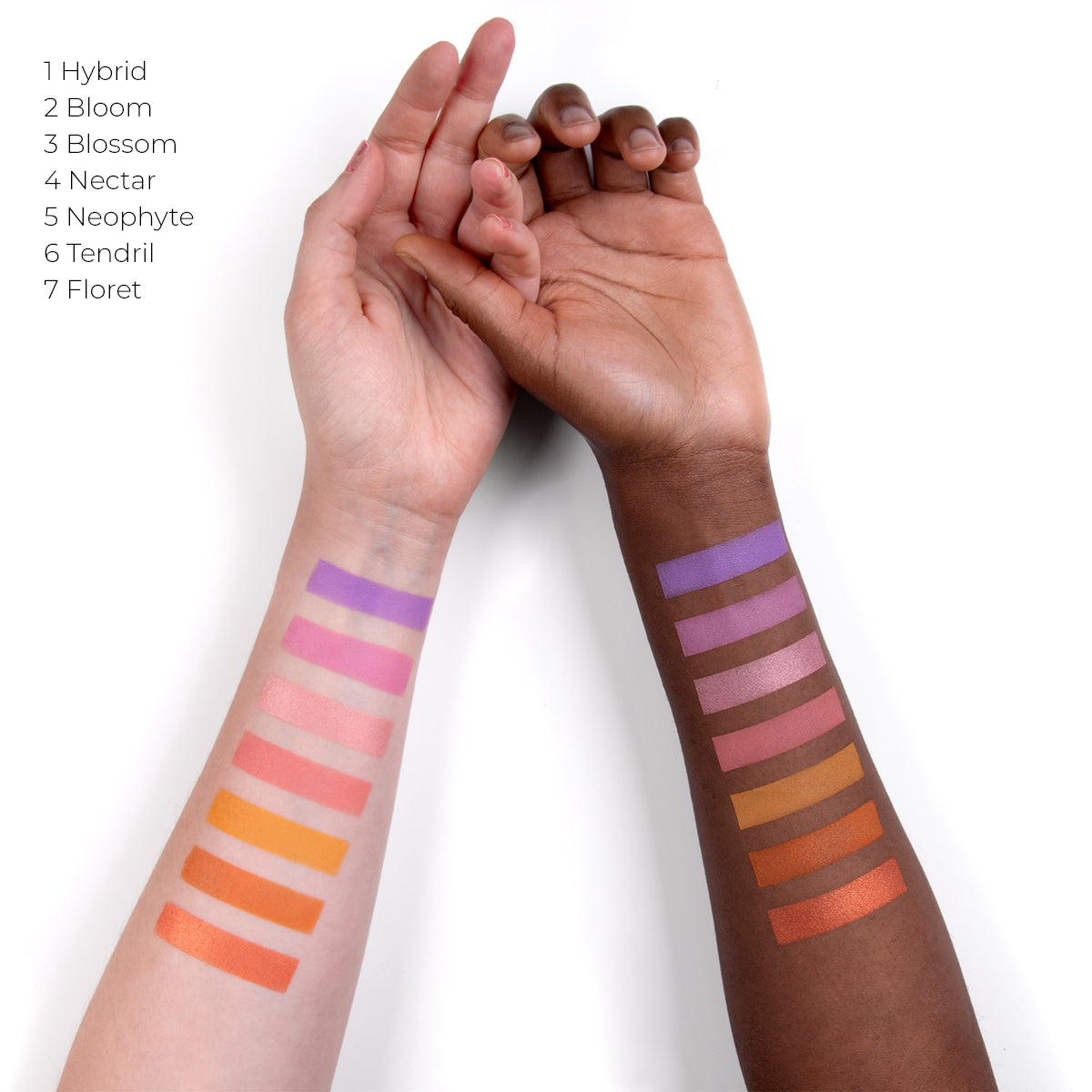 lethal-cosmetics-magnetic-floret-rouge-orange-gold-schimmer image 3
