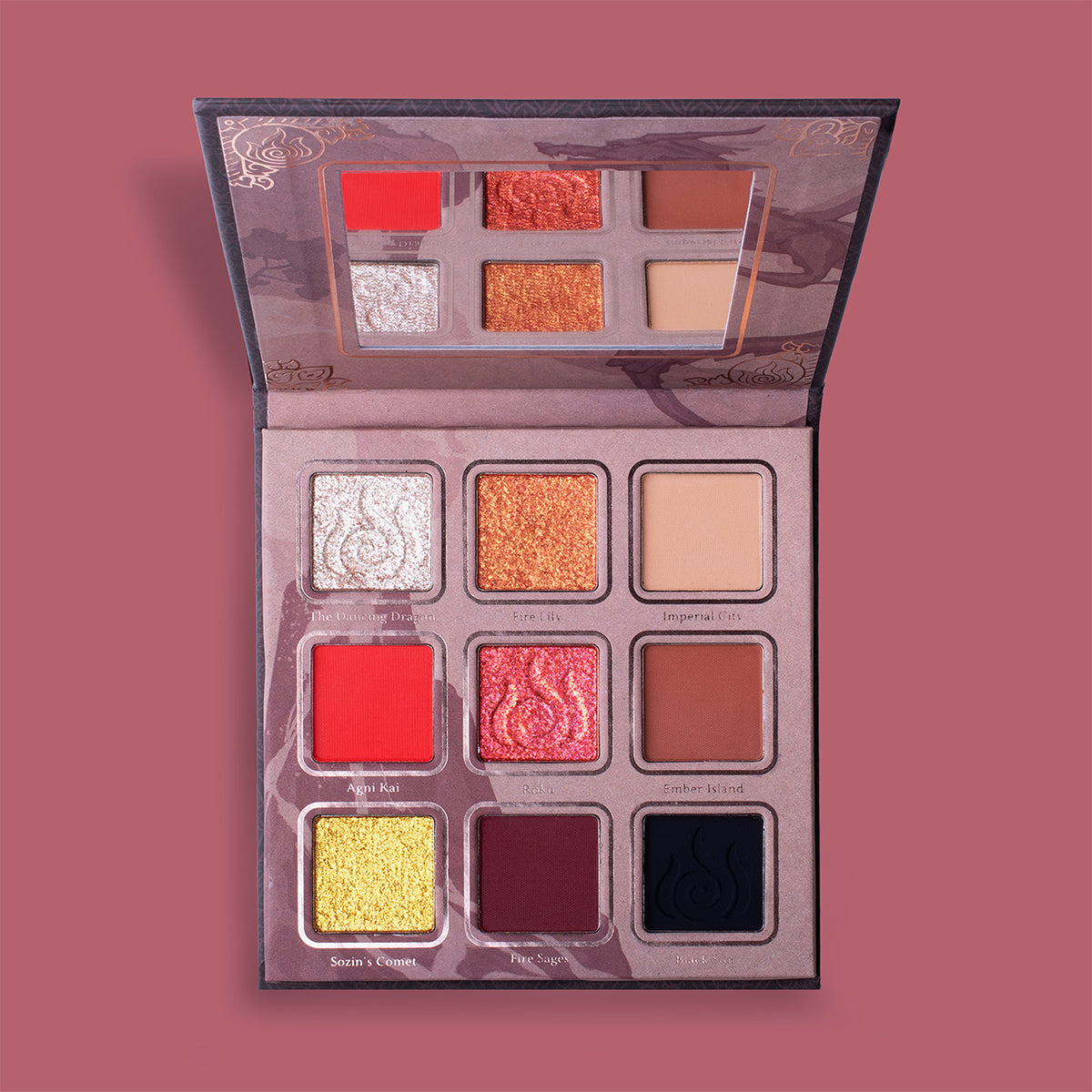 lethal-avatar-the-last-airbender-fire-lidschattenpalette-9-farben image 1
