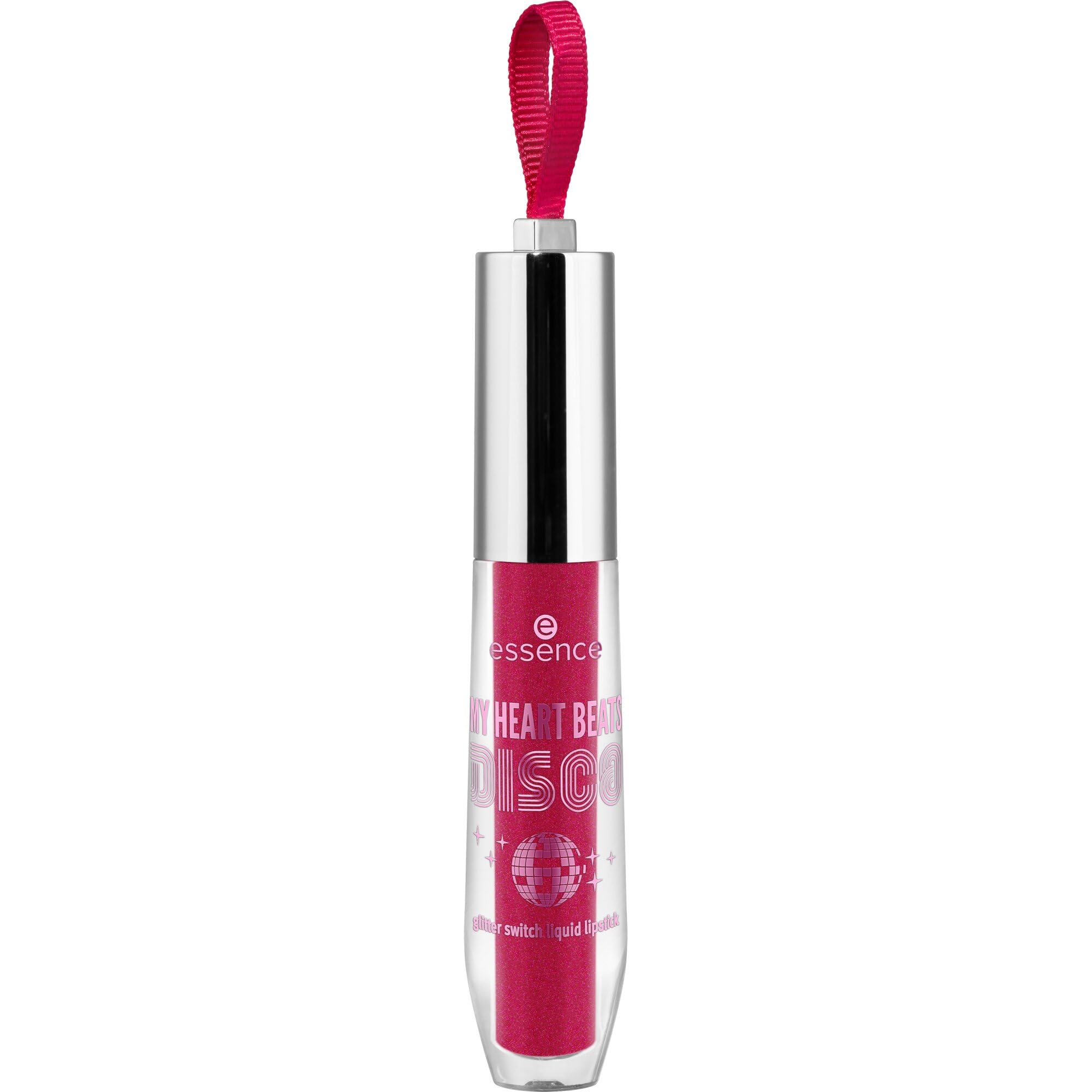 essence-my-heart-beats-disco-liquid-lipstick-01-pink-glitzer image 2