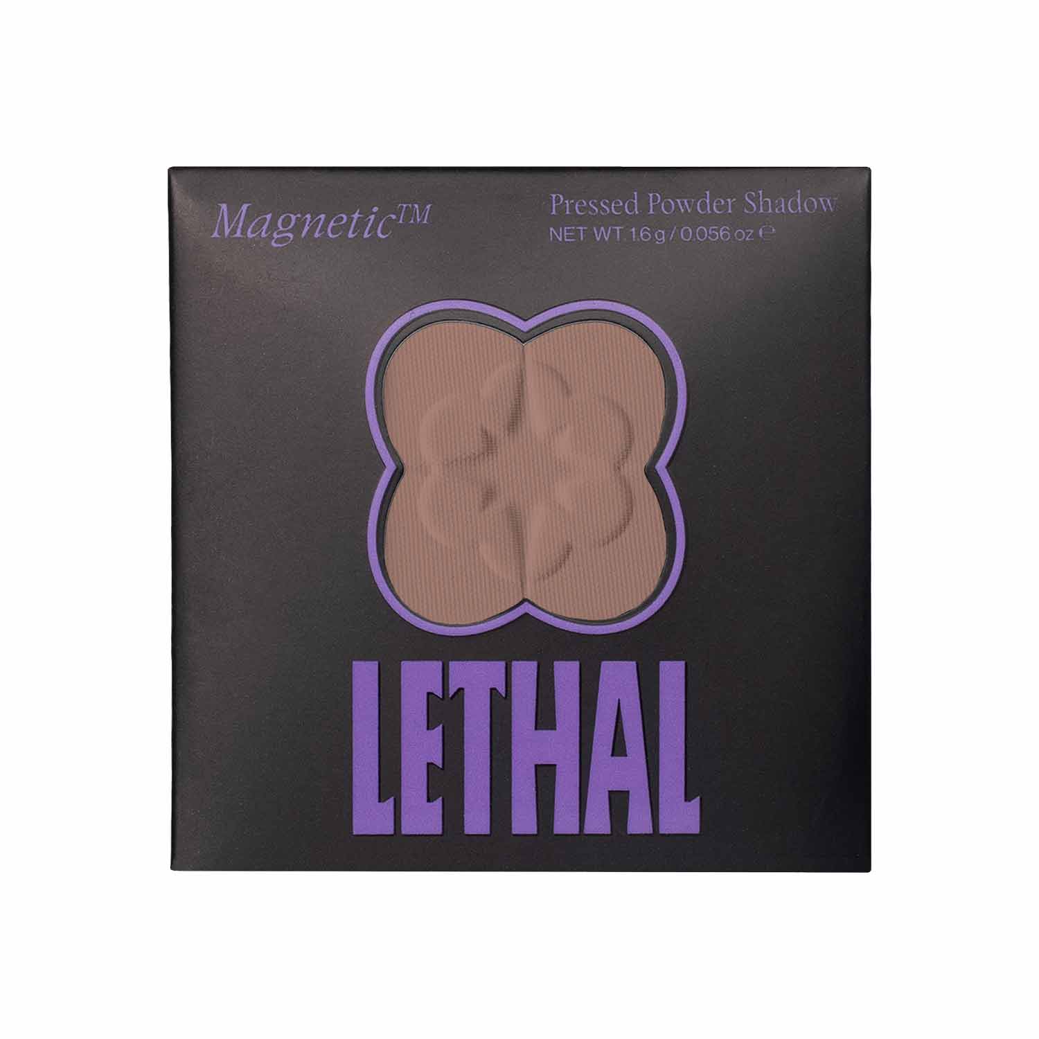lethal-cosmetics-magnetic-antivenom-lidschatten-matt-taupe image 2