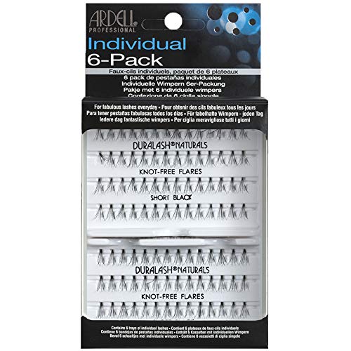 ardell-lashes-knot-free-individuals-short-black-wimpern-6er-pack image 2