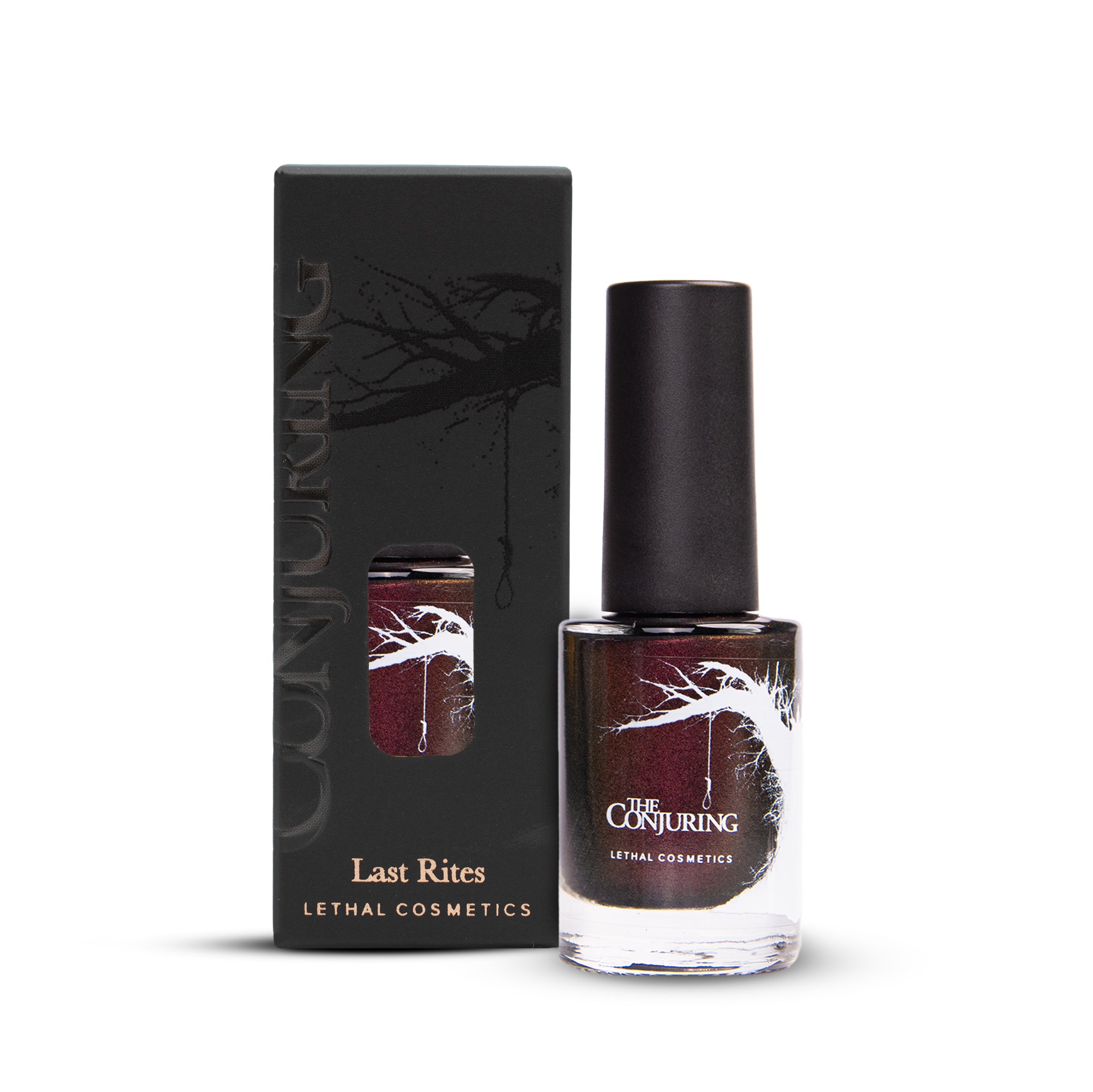 lethal-conjuring-last-rites-nagellack-rot-kupfer-chrome-deckend image 1