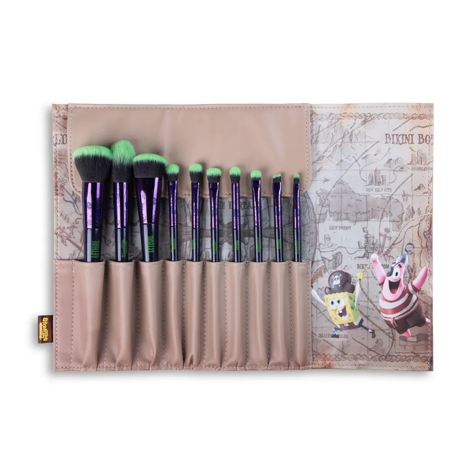 lethal-cosmetics-spongebob-treasure-map-pinselset-10-teilig image 1