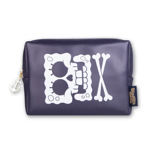 lethal-spongebob-skull-and-bones-makeup-bag-kosmetiktasche-blau image 1