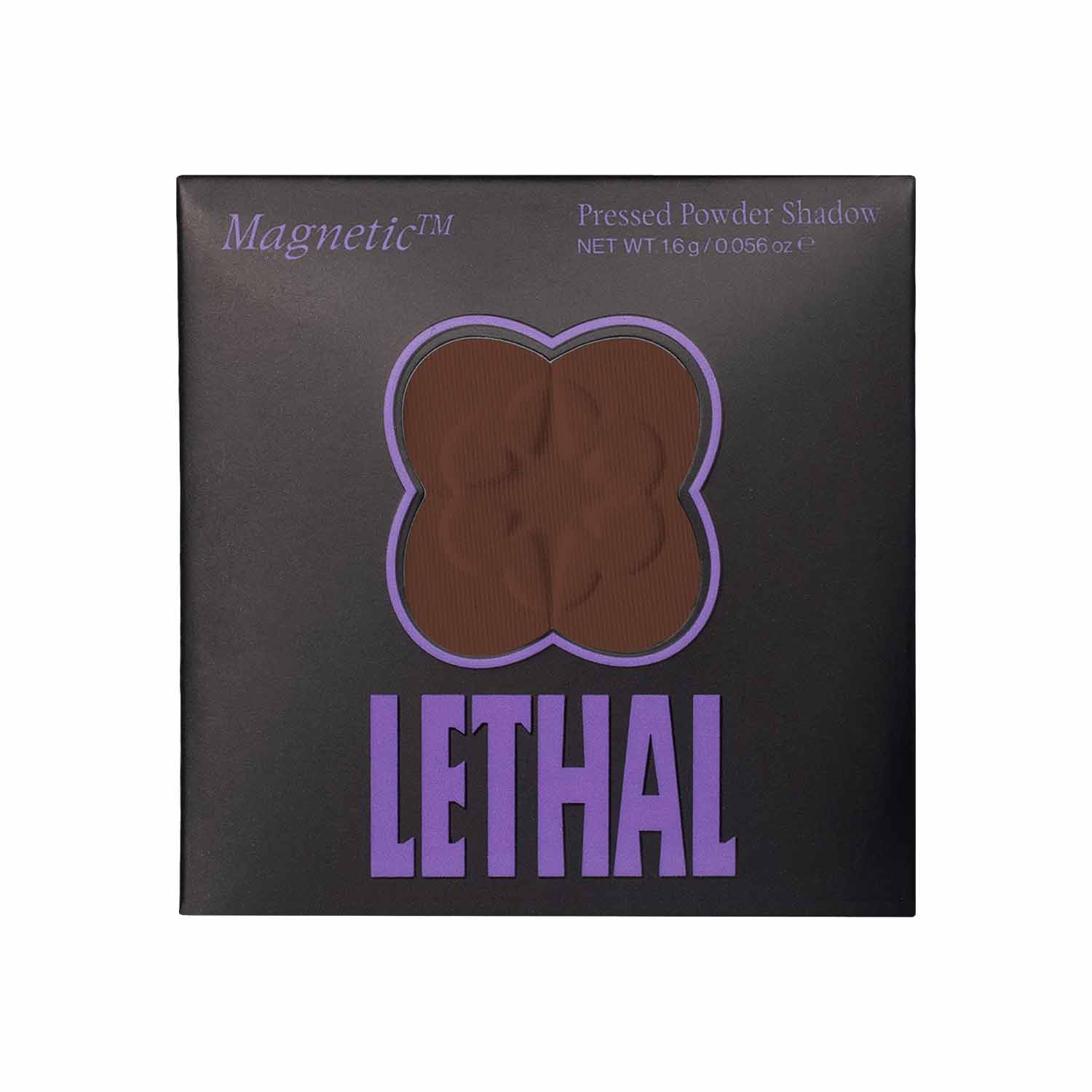 lethal-cosmetics-magnetic-kindlewood-lidschatten-braun-matt image 2