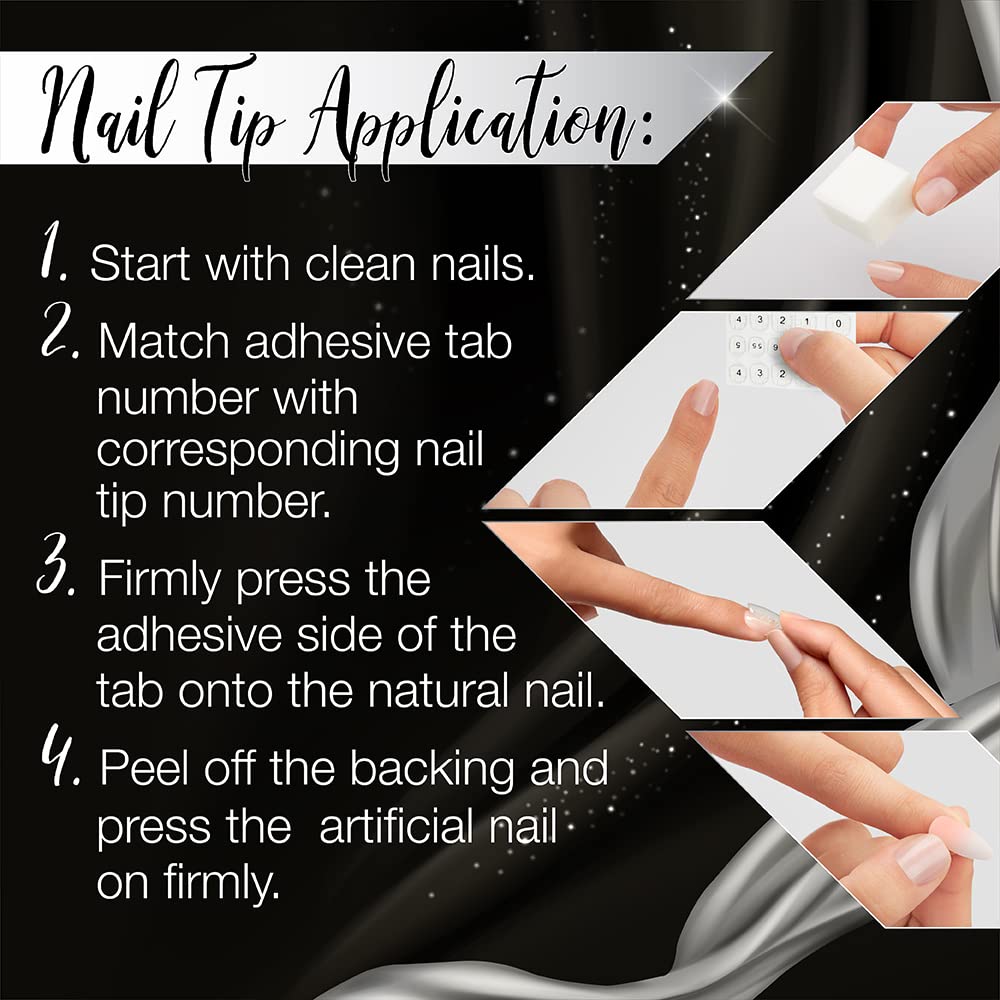 ardell-nail-addict-adhesive-tabs-nagelklebe-pads-vor-geformt image 5