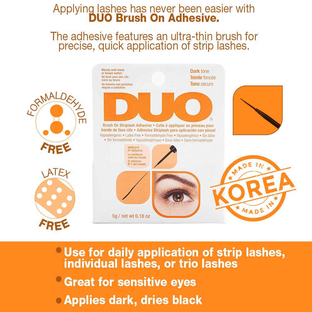 ardell-duo-brush-on-wimpernkleber-dark-5-g-schwarz image 3