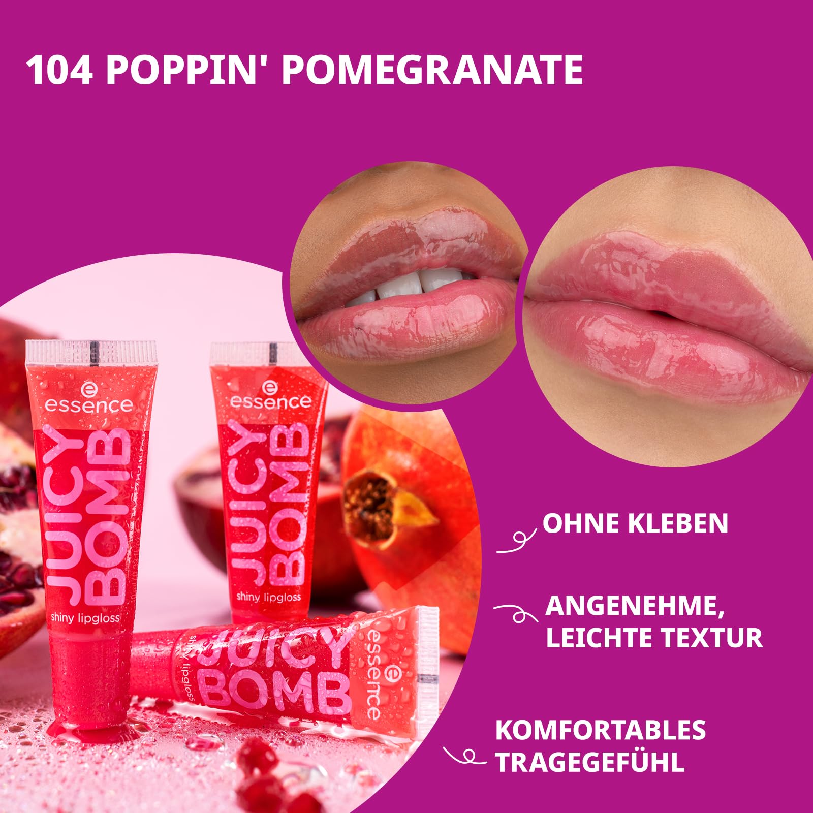 essence-juicy-bomb-gloss-104-poppin-pomegranate-10-ml image 4
