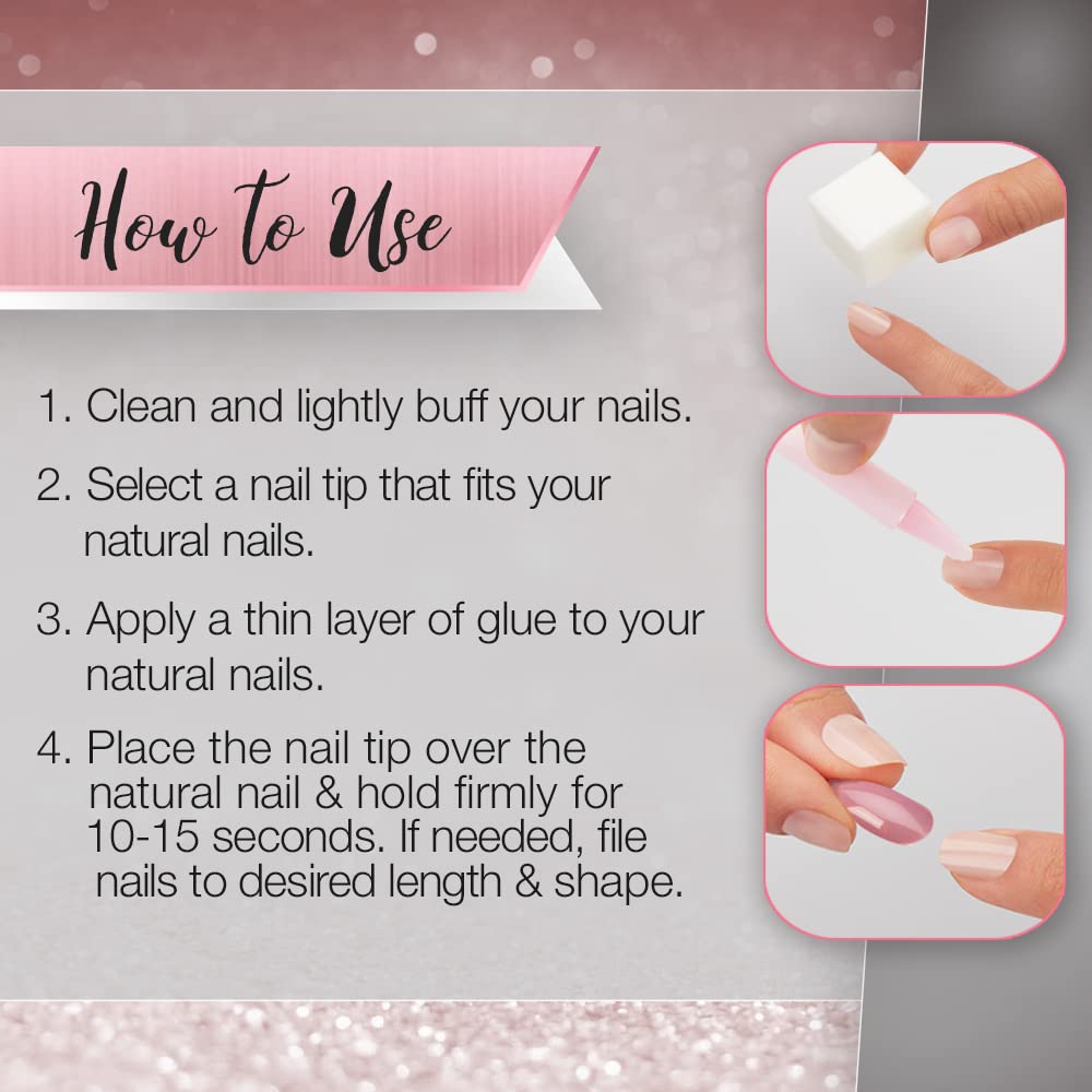 ardell-nails-nail-addict-kleben-gel-sweet-pink-24-st-ck-rosa image 6