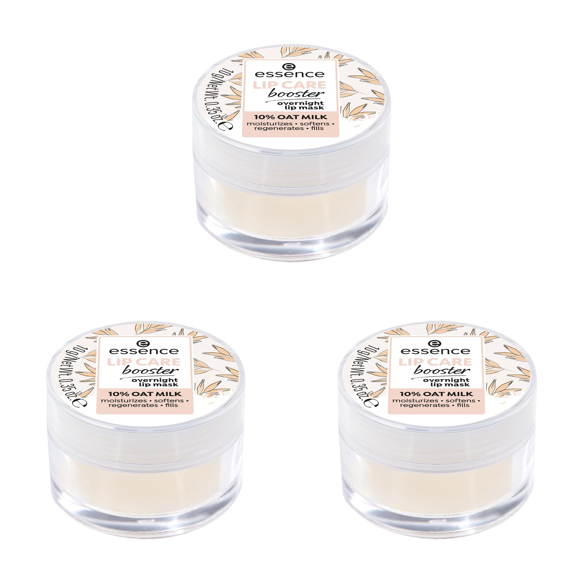 essence-makeup-lip-care-booster-overnight-lip-mask-3x10g image 1