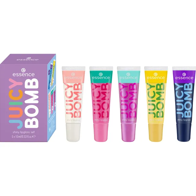 essence-juicy-bomb-shiny-lipgloss-set-02-5-teilig-fruchtig-gl-nzend image 1
