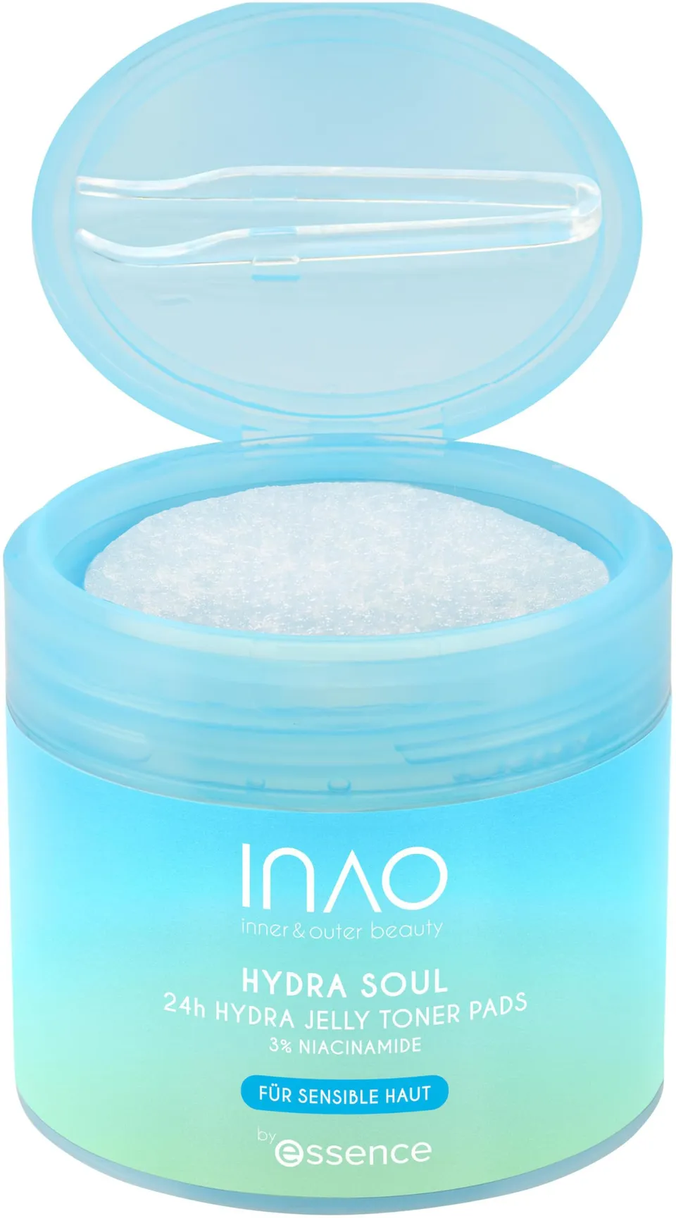 essence-hydra-soul-24h-hydra-jelly-toner-pads-70-stk-vegan image 1