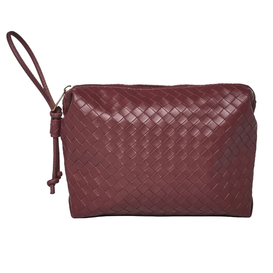 artdeco-beauty-box-intrecciato-kosmetiktasche-dunkelrot-geflochten image 1