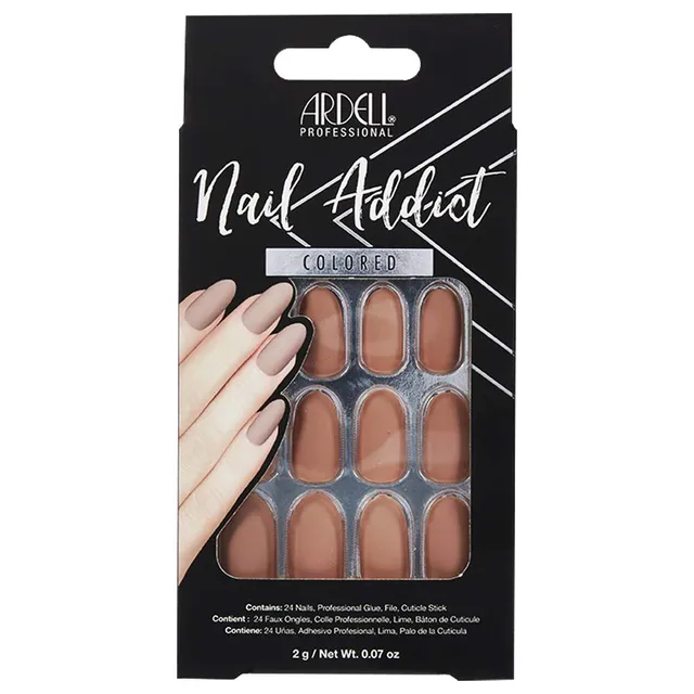 ardell-nails-nail-addict-barely-there-nude-press-on-nails-kurz image 1