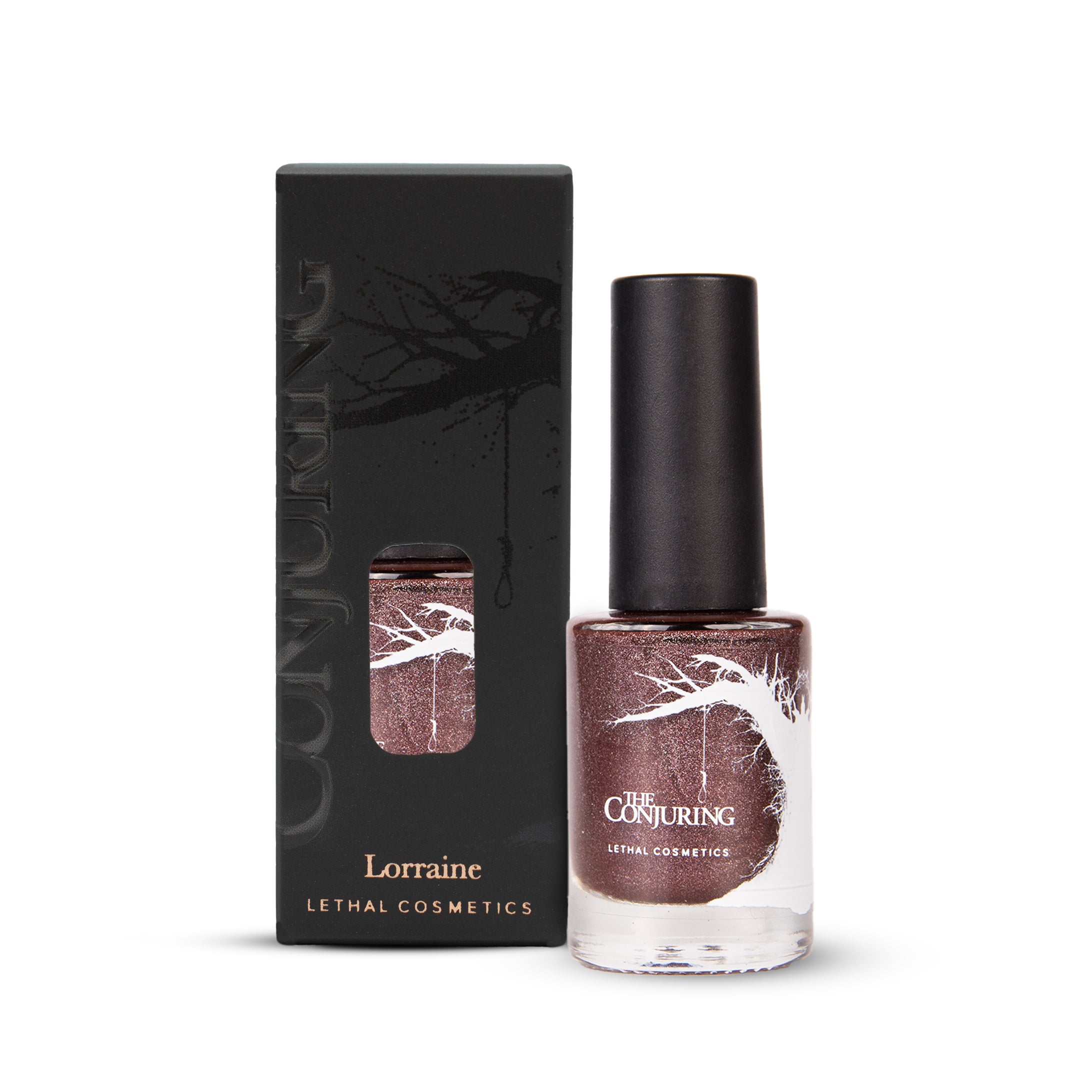 lethal-cosmetics-conjuring-lorraine-nagellack-braun-holo image 1