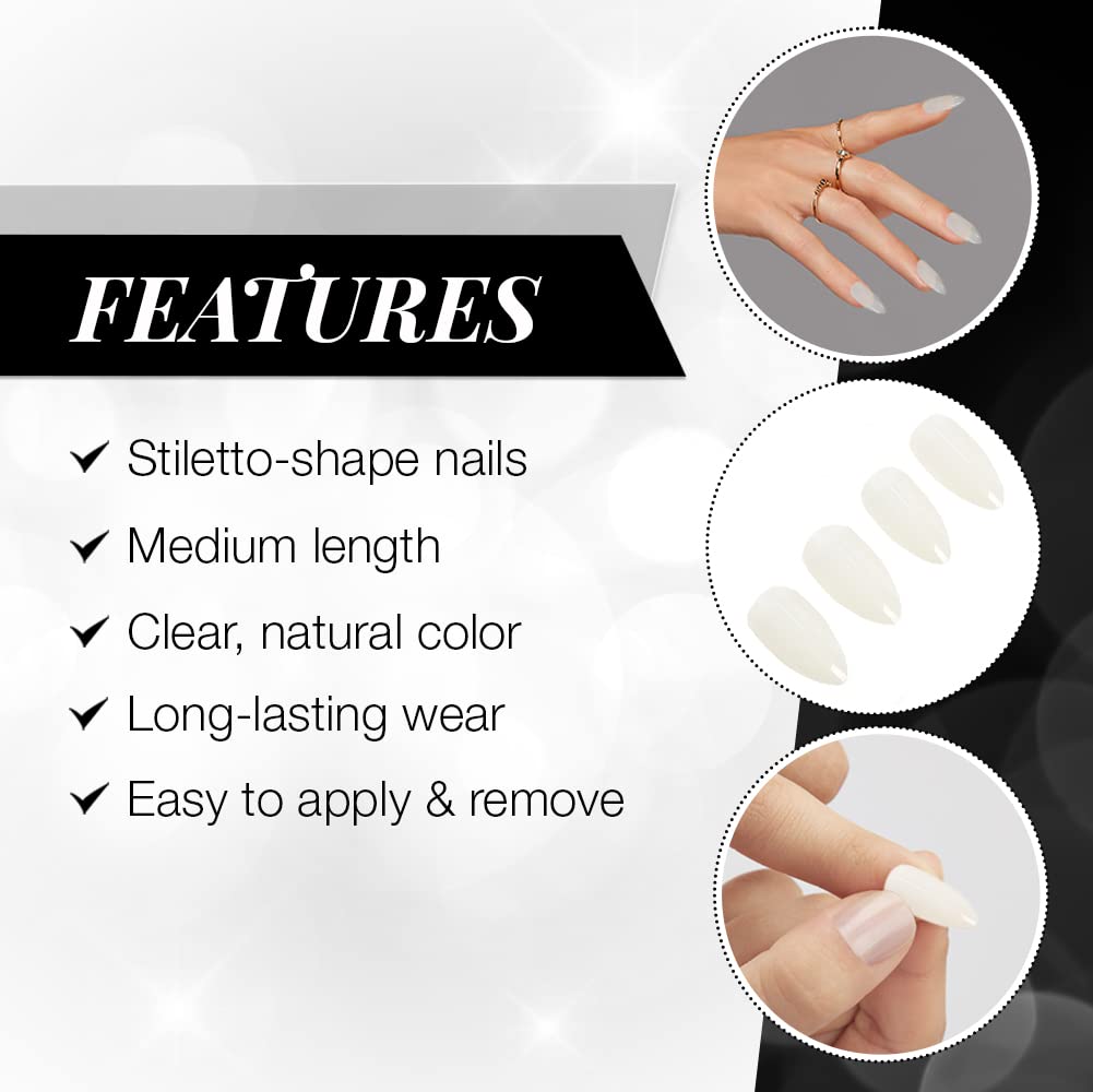ardell-nails-nail-addict-natural-stiletto-press-on-nails-lang image 4