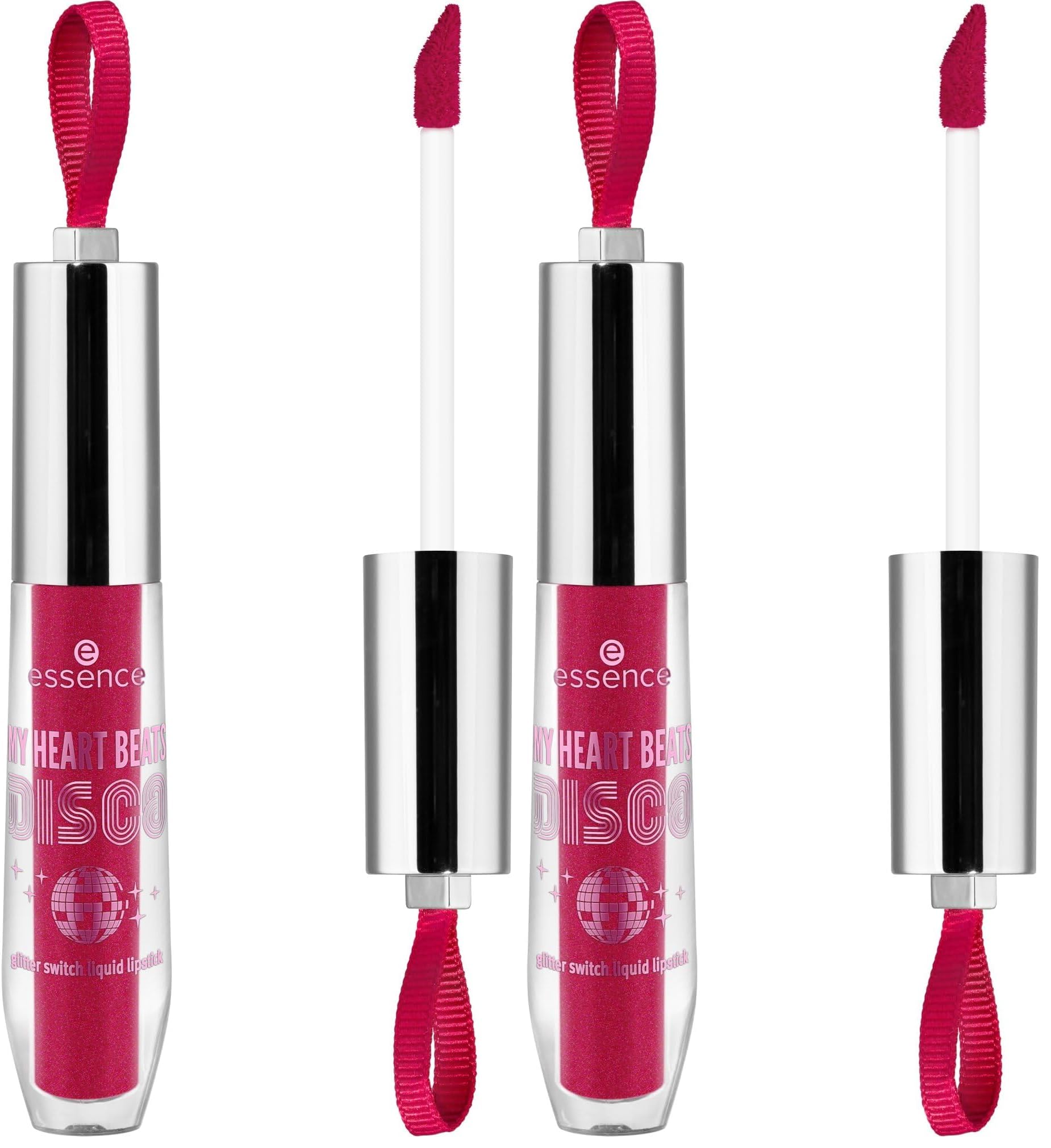 essence-my-heart-beats-disco-liquid-lipstick-01-pink-glitzer image 4