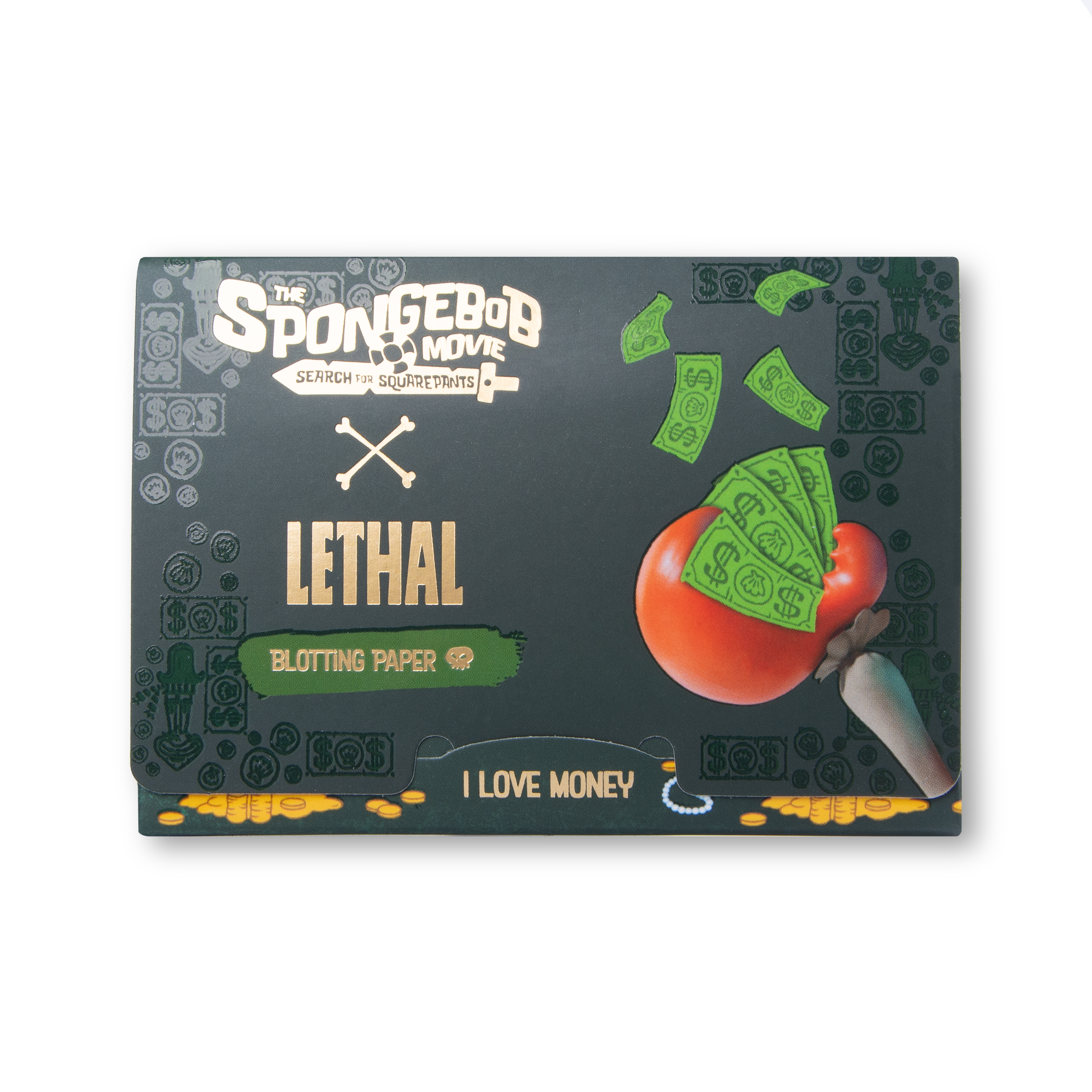 lethal-spongebob-blotting-paper-mr-krabs-wallet-100-blatt image 1
