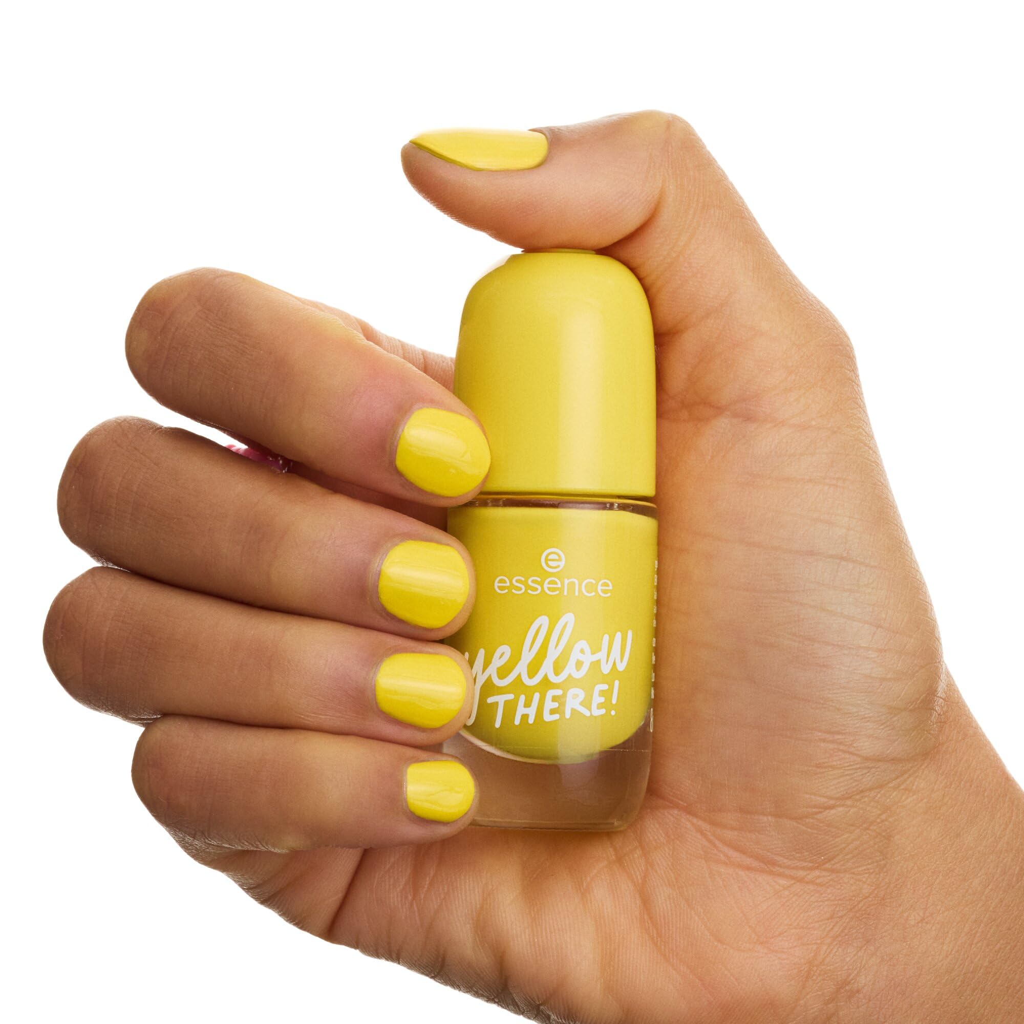 essence-gel-nail-colour-82-nagellack-gelb-8-ml-gloss-finish image 5