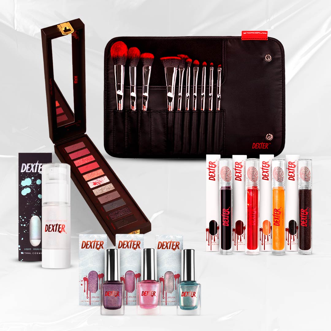 lethal-cosmetics-dexter-collection-set-palette-pinsel-dunkel image 1