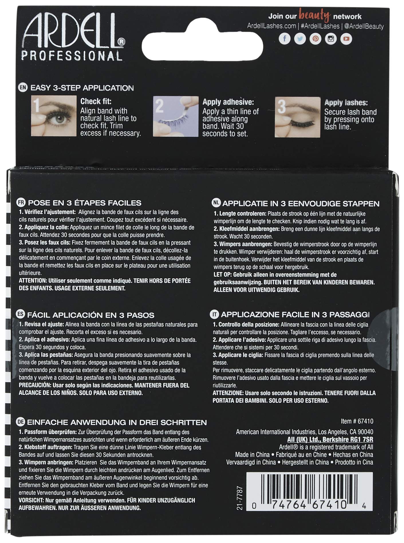 ardell-lashes-faux-mink-811-k-nstliche-wimpern-4-pack-nat-rlich image 2