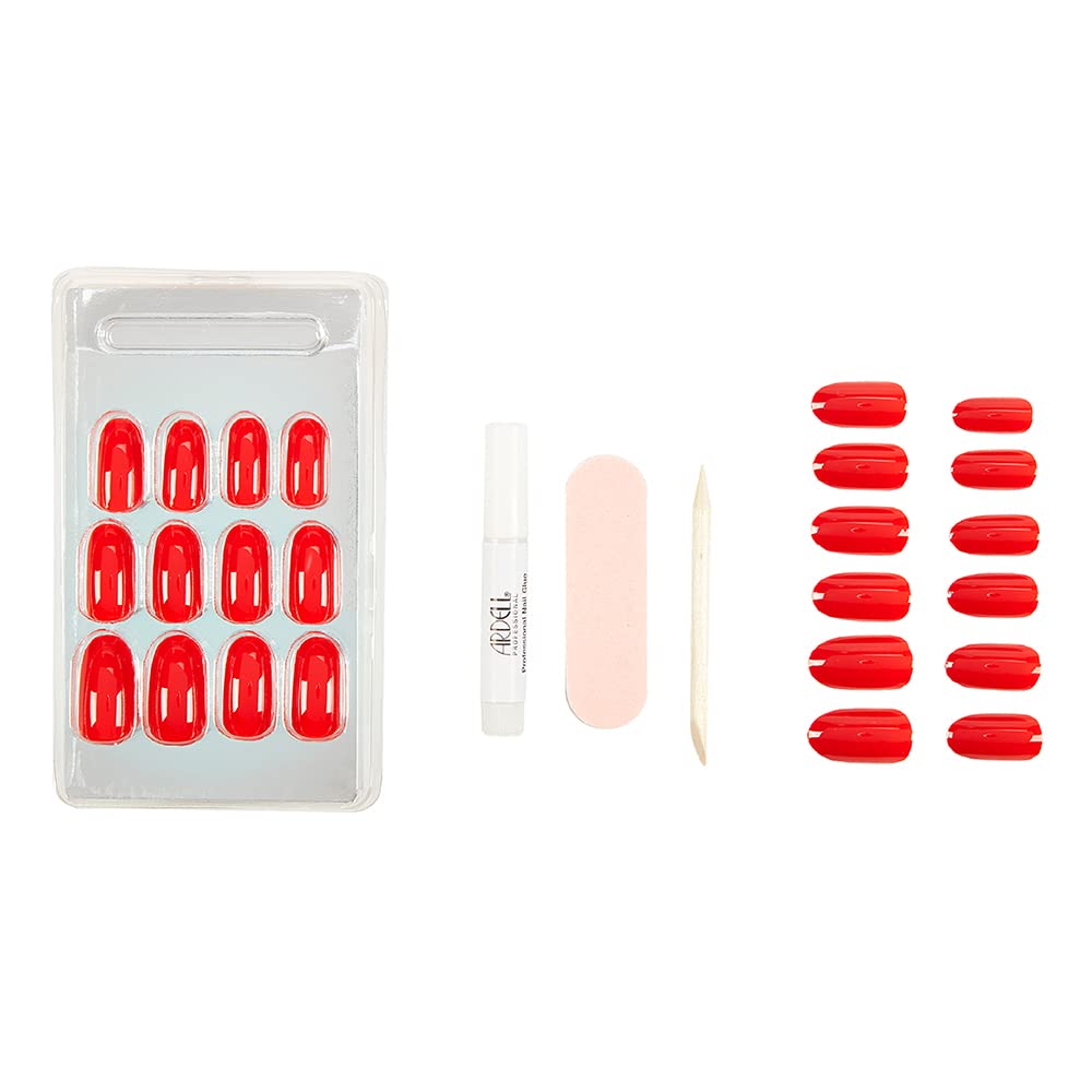 ardell-nail-addict-kunstn-gel-cherry-red-rot-24-st-ck-mit-kleber image 7