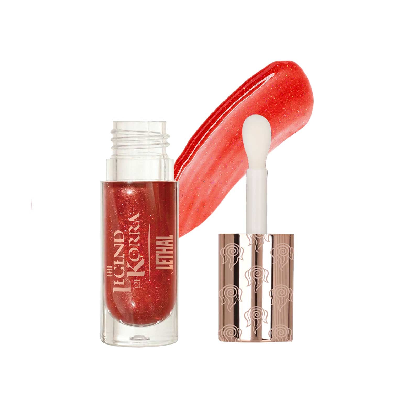 lethal-cosmetics-embered-lip-plumping-oil-rot-schimmer image 2
