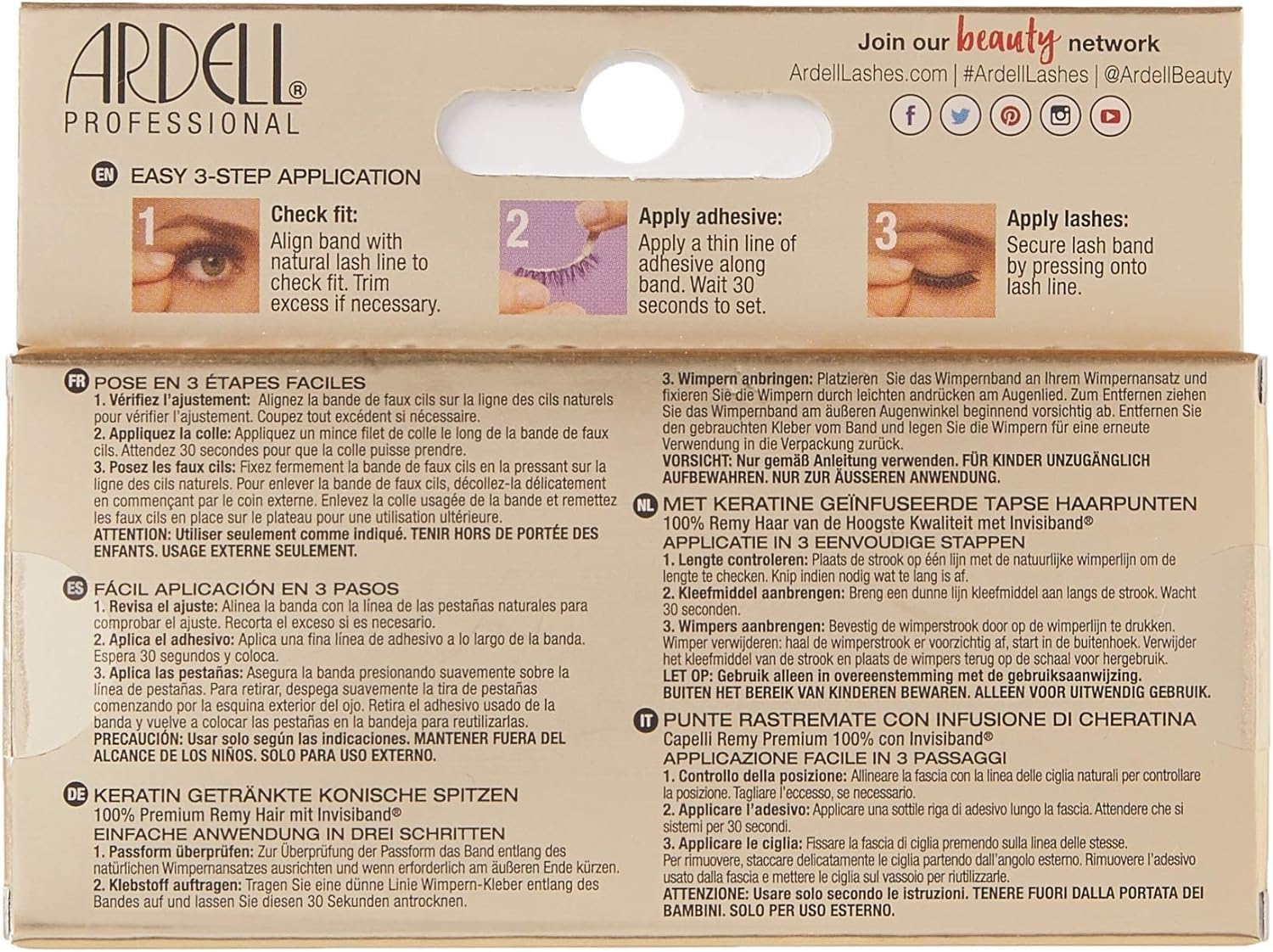 ardell-remy-lashes-778-bandwimpern-echthaar-schwarz image 3