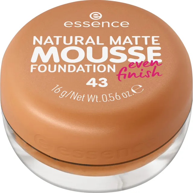 essence-natural-matte-mousse-foundation-43-nude-16g-matt image 1